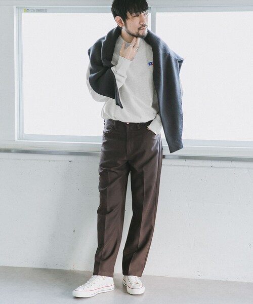 Russell Athletic（ラッセルアスレティック）の「【XLサイズWEB限定】RussellAthletic×DOORS 別注BookstoreSweat（その他・メンズ・Lime/White/Top Gray/Mango/Deep Navy・M/L/XL）」の20枚目の写真