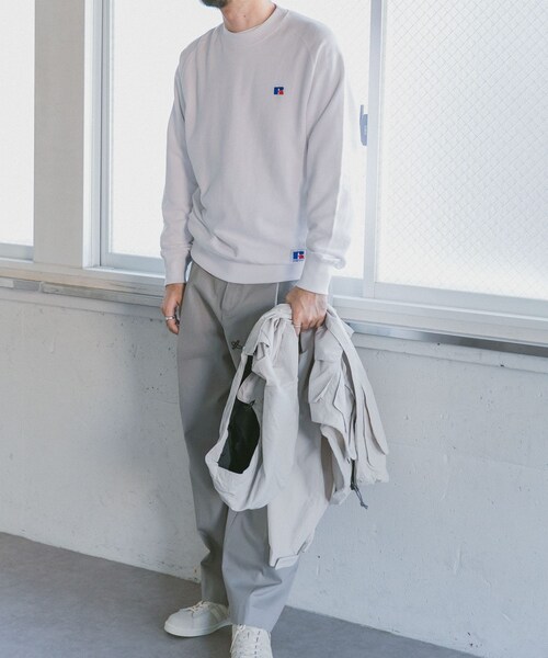 Russell Athletic（ラッセルアスレティック）の「【XLサイズWEB限定】RussellAthletic×DOORS 別注BookstoreSweat（その他・メンズ・Lime/White/Top Gray/Mango/Deep Navy・M/L/XL）」の10枚目の写真