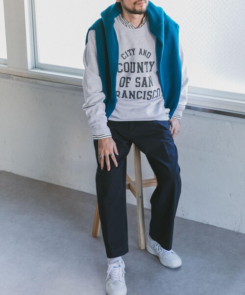 Russell Athletic（ラッセルアスレティック）の「【別注】Russell Athletic×DOORS プリントスウェット（その他・メンズ・White/Black/Ash・M/L）」の22枚目の写真