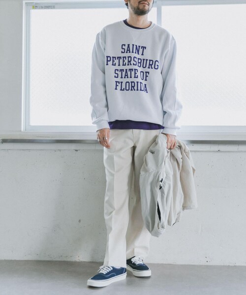 Russell Athletic（ラッセルアスレティック）の「【別注】Russell Athletic×DOORS プリントスウェット（その他・メンズ・White/Black/Ash・M/L）」の16枚目の写真