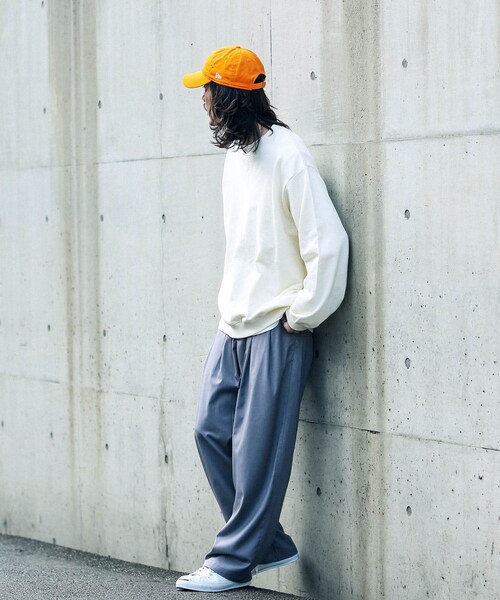 URBAN RESEARCH Sonny Label(アーバンリサーチサニーレーベル)の「ベーシックオーバースエットプルオーバー(その他・メンズ・オフ/イエロー/グリーン/ブラック/ロイヤルブルー・M/L)」の6枚目の写真