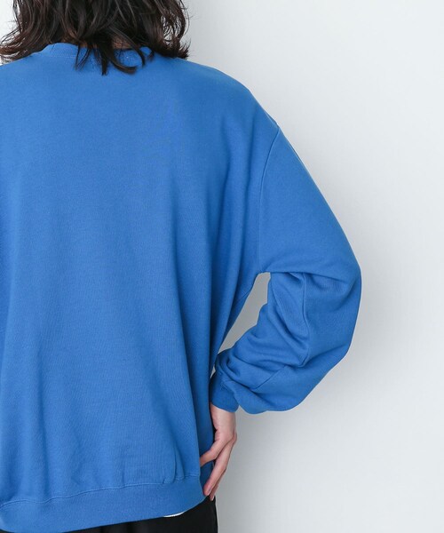 URBAN RESEARCH Sonny Label(アーバンリサーチサニーレーベル)の「ベーシックオーバースエットプルオーバー(その他・メンズ・オフ/イエロー/グリーン/ブラック/ロイヤルブルー・M/L)」の18枚目の写真
