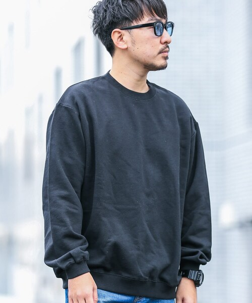 URBAN RESEARCH Sonny Label(アーバンリサーチサニーレーベル)の「ベーシックオーバースエットプルオーバー(その他・メンズ・オフ/イエロー/グリーン/ブラック/ロイヤルブルー・M/L)」の11枚目の写真