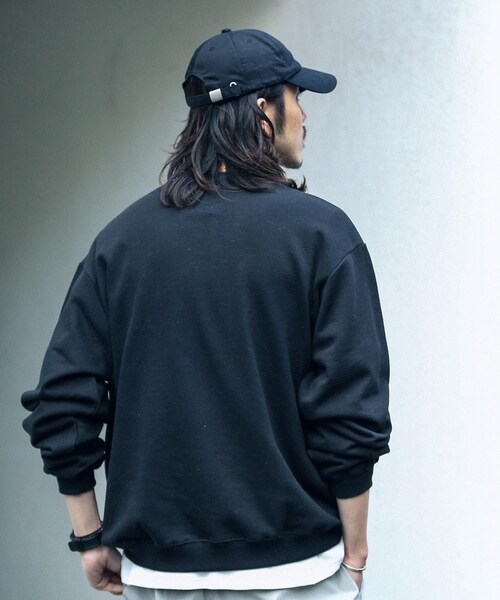 URBAN RESEARCH Sonny Label(アーバンリサーチサニーレーベル)の「ベーシックオーバースエットプルオーバー(その他・メンズ・オフ/イエロー/グリーン/ブラック/ロイヤルブルー・M/L)」の9枚目の写真