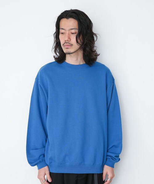 URBAN RESEARCH Sonny Label(アーバンリサーチサニーレーベル)の「ベーシックオーバースエットプルオーバー(その他・メンズ・オフ/イエロー/グリーン/ブラック/ロイヤルブルー・M/L)」の14枚目の写真