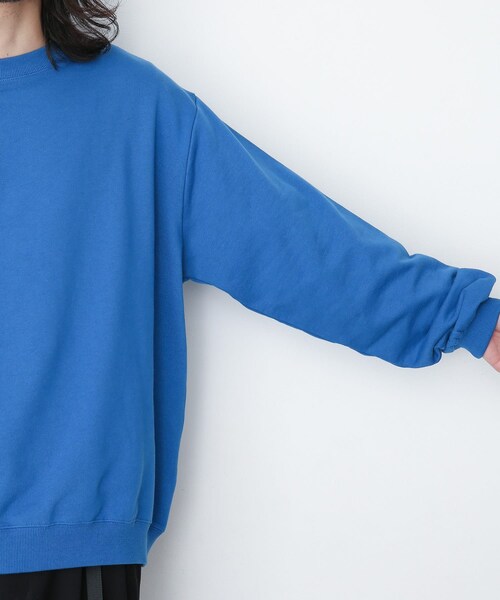 URBAN RESEARCH Sonny Label(アーバンリサーチサニーレーベル)の「ベーシックオーバースエットプルオーバー(その他・メンズ・オフ/イエロー/グリーン/ブラック/ロイヤルブルー・M/L)」の17枚目の写真