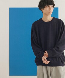 FORK&SPOON（フォークアンドスプーン）の「FORK&SPOON 柄編みサドルショルダーニット（その他・メンズ）」