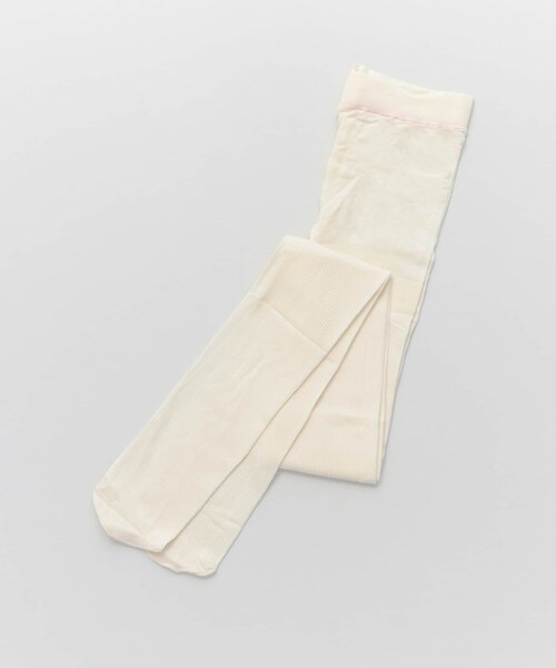 靴下屋(クツシタヤ)の「靴下屋 プレミアム60デニールリブタイツ(その他・レディース・チャコールグレー/コゲチャ/コン/オフホワイト/クロ・M-L)」の2枚目の写真