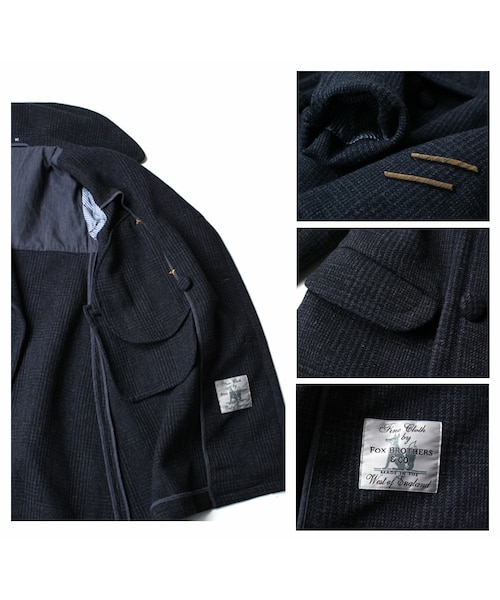 45rメルトンＰコート 45R（フォーティファイブアール）の「UNWASHEDメルトンPコート