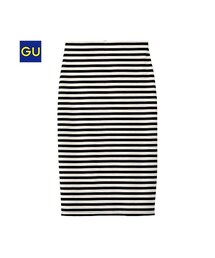 GU | （GU）ペンシルボーダースカート(スカート)