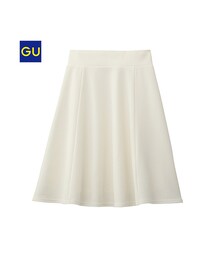 GU | （GU）バックギャザーフレアスカートＡ(スカート)
