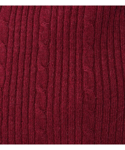 laboratory work（ラボラトリーワーク）の「細ケーブルミックスニットプルオーバー（その他・レディース・アイボリー/ダークレッド/ダークグリーン/ネイビー・M）」の11枚目の写真