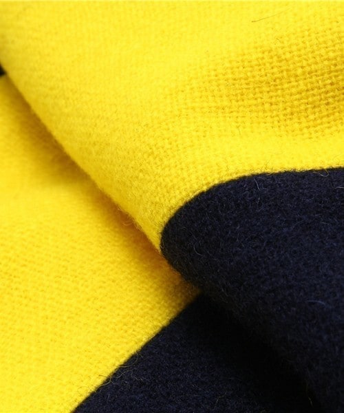 Hilltop（ヒルトップ）の「HILLTOP スクールマフラー（マフラー・メンズ・ホワイト/イエロー/レッド・FREE）」の5枚目の写真