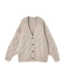 GRL | ケーブル編みVネックニットカーディガン(カーディガン/ボレロ)