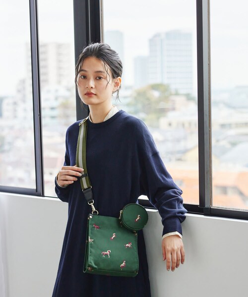 russet WOODLANDER 2WAY ミニショルダーバッグ レディース russet WOODLANDER 2WAY ミニショルダーバッグ
