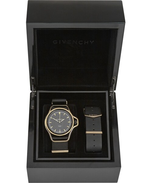 GIVENCHY(ジバンシイ)の「Givenchy Seventeen watch in gold PVD-plated stainless steel(アナログ腕時計・レディース・Black)」の6枚目の写真