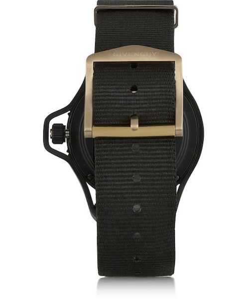 GIVENCHY(ジバンシイ)の「Givenchy Seventeen watch in gold PVD-plated stainless steel(アナログ腕時計・レディース・Black)」の4枚目の写真