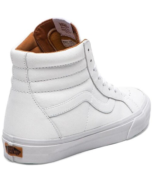 VANS（バンズ）の「Vans Sk8 Hi Reissue（スニーカー・メンズ・White & Bran・12）」の4枚目の写真