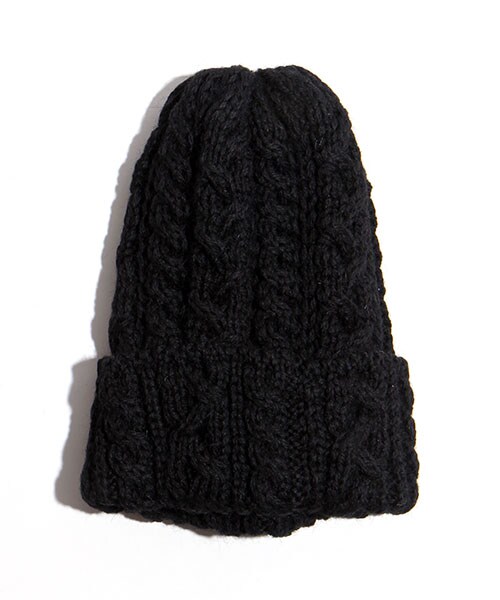 HIGHLAND 2000(ハイランドトゥーサウザンド)の「BOB CAP CABLE(その他・メンズ・ホワイト/グレー/ブラック/ブラウン/ワインレッド/ブルー/ネイビー・ONE SIZE)」の2枚目の写真