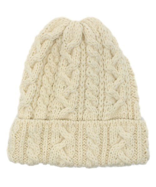 HIGHLAND 2000(ハイランドトゥーサウザンド)の「BOB CAP CABLE(その他・メンズ・ホワイト/グレー/ブラック/ブラウン/ワインレッド/ブルー/ネイビー・ONE SIZE)」の1枚目の写真