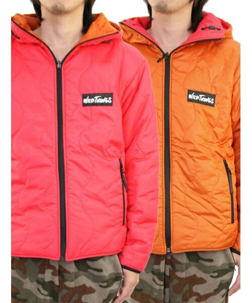 BEAVER（ビーバー）の「Hooded Primaloft Jacket Men's（ジャケット/アウター・メンズ・BLACK/PINK/RED/NAVY/PURPLE/CAMO/TURQUOI・S/M/L）」の5枚目の写真