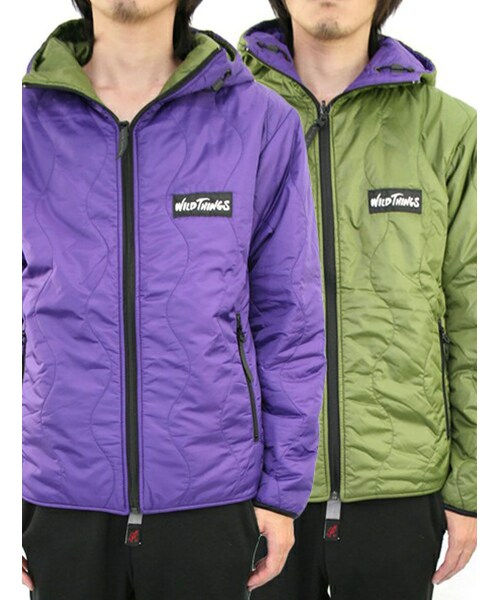 BEAVER（ビーバー）の「Hooded Primaloft Jacket Men's（ジャケット/アウター・メンズ・BLACK/PINK/RED/NAVY/PURPLE/CAMO/TURQUOI・S/M/L）」の3枚目の写真