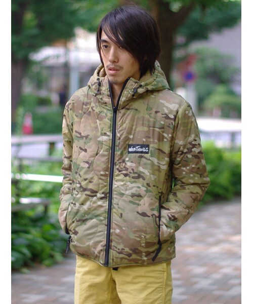 BEAVER（ビーバー）の「Hooded Primaloft Jacket Men's（ジャケット/アウター・メンズ・BLACK/PINK/RED/NAVY/PURPLE/CAMO/TURQUOI・S/M/L）」の6枚目の写真