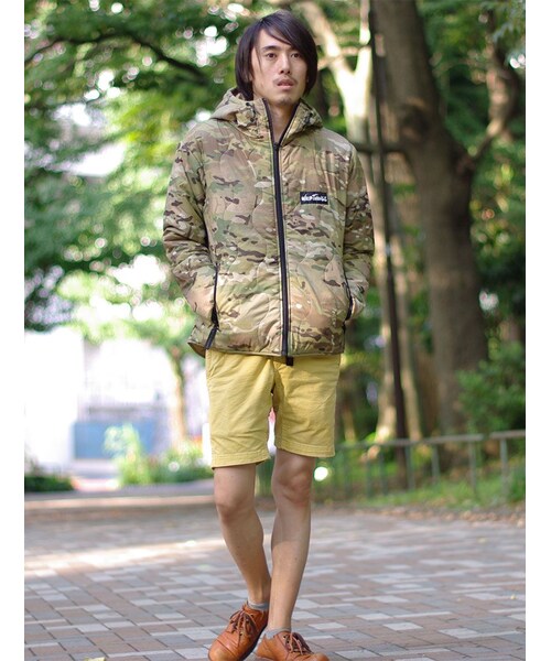 BEAVER（ビーバー）の「Hooded Primaloft Jacket Men's（ジャケット/アウター・メンズ・BLACK/PINK/RED/NAVY/PURPLE/CAMO/TURQUOI・S/M/L）」の7枚目の写真