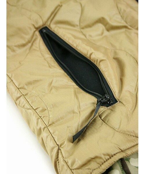 BEAVER（ビーバー）の「Hooded Primaloft Jacket Men's（ジャケット/アウター・メンズ・BLACK/PINK/RED/NAVY/PURPLE/CAMO/TURQUOI・S/M/L）」の15枚目の写真