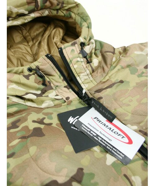 BEAVER（ビーバー）の「Hooded Primaloft Jacket Men's（ジャケット/アウター・メンズ・BLACK/PINK/RED/NAVY/PURPLE/CAMO/TURQUOI・S/M/L）」の8枚目の写真