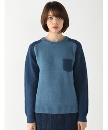 Rinajour | インディゴニットP/O(トップス)