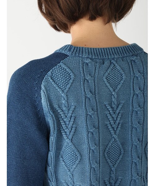 Rinajour（リナジュール）の「インディゴニットP/O（トップス・レディース・INDIGO/USED・F）」の14枚目の写真