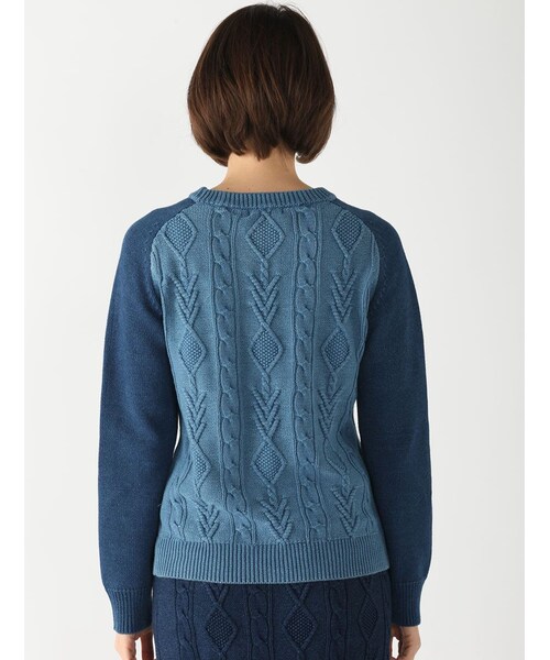 Rinajour（リナジュール）の「インディゴニットP/O（トップス・レディース・INDIGO/USED・F）」の11枚目の写真