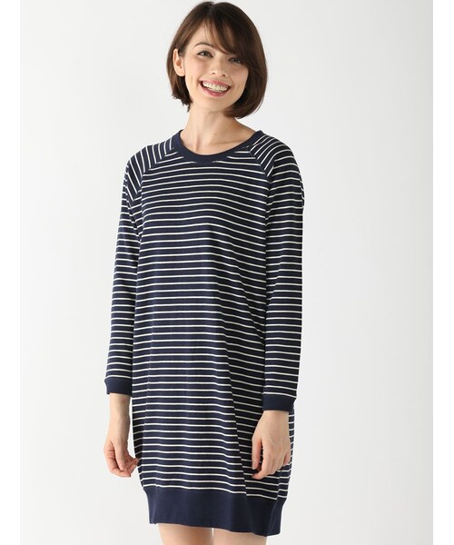 Rinajour（リナジュール）の「リバーシブルOP（ワンピース/ドレス・レディース・GREY/NAVY・F）」の9枚目の写真