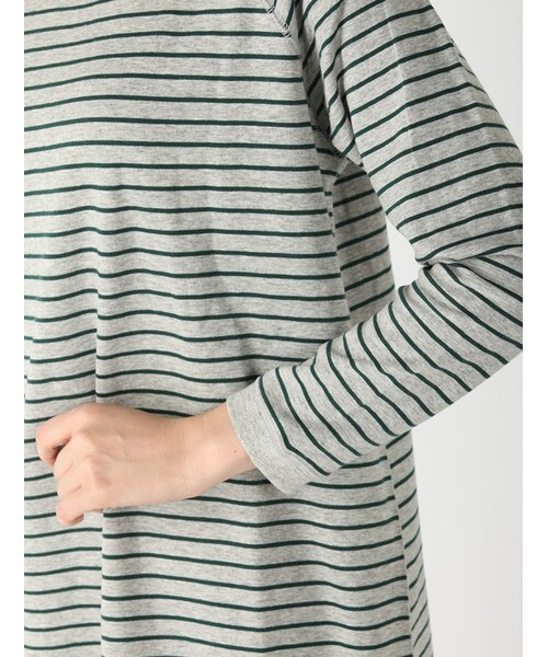 Rinajour（リナジュール）の「リバーシブルOP（ワンピース/ドレス・レディース・GREY/NAVY・F）」の6枚目の写真