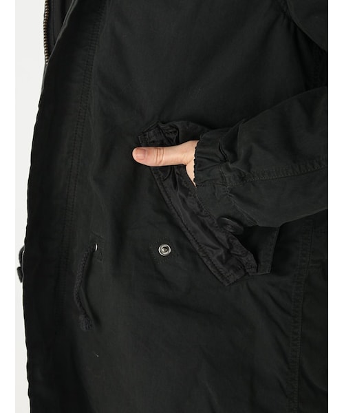 Rinajour（リナジュール）の「RINA-BASIC M-65 PARK（ジャケット/アウター・レディース・CHARCOL/OLIVE・M）」の15枚目の写真