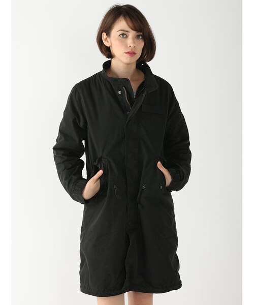 Rinajour（リナジュール）の「RINA-BASIC M-65 PARK（ジャケット/アウター・レディース・CHARCOL/OLIVE・M）」の20枚目の写真