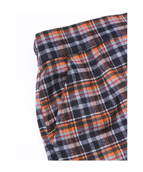 w closet（ダブルクローゼット）の「ウールタイトスカート（パンツ・レディース・レッドベース/ネイビーベース/グリーンベース・FREE）」の7枚目の写真