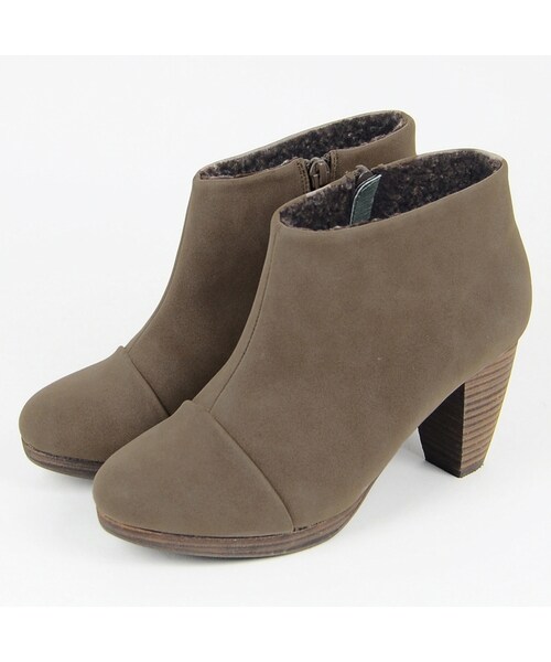 ORiental TRaffic(オリエンタルトラフィック)の「ボアショートブーツ(シューズ・レディース・ブラック/ブラウン・S/M/L/LL)」の2枚目の写真