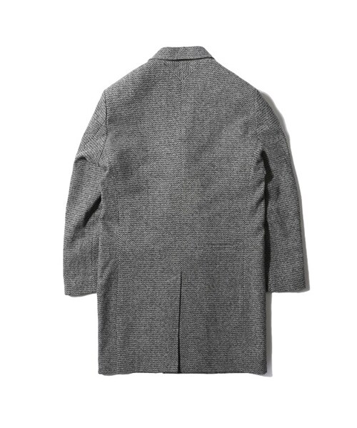 LIFUL MINIMAL GARMENTS.（ライフルミニマルガーメンツ）の「WOOL HERRINGBONE DOUBLE BREASTED COAT GREY（その他・メンズ・기타・S/M/L）」の2枚目の写真