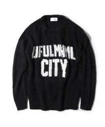 LIFUL MINIMAL GARMENTS. | LIFUL LONGHAIR MINIMAL CITY KNIT SWEATER(その他)