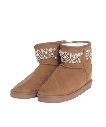 dazzlin | 【goods】パールビジュームートンブーツ(シューズ)