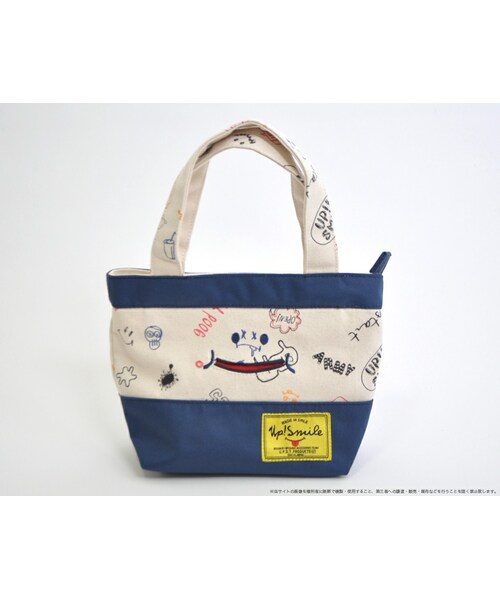UP START（アップスタート）の「アップスマイルラクガキトートバッグ