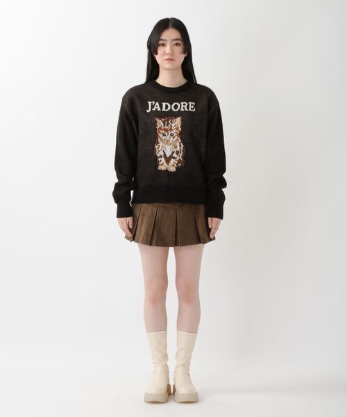 ALAND（エーランド）の「NASTY FANCY CLUB／コールプリーツベルトスカート（スカート・レディース・ブラック(19)/ブラウン(50)・M）」の11枚目の写真