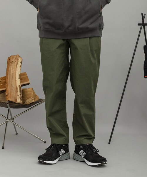 EKAL（エカル）の「【別注】NANGA×EKAL TAKIBIパンツ（その他・メンズ・KHKGRY/OLV・M/L）」の3枚目の写真