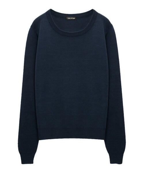 Re:EDIT（リエディ）の「タータンチェッククルーネックニットトップス（トップス・レディース・ブラック/アイボリー/ワイン/グリーン/ネイビー/ブラック×ホワイト/ホワイト×ブラック/グリーン×ホワイト/ネイビー×ホワイト/レッド×ホワイト・M）」の7枚目の写真