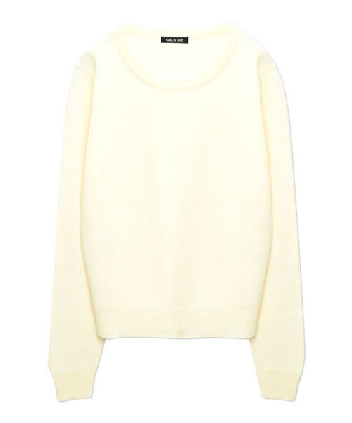 Re:EDIT（リエディ）の「タータンチェッククルーネックニットトップス（トップス・レディース・ブラック/アイボリー/ワイン/グリーン/ネイビー/ブラック×ホワイト/ホワイト×ブラック/グリーン×ホワイト/ネイビー×ホワイト/レッド×ホワイト・M）」の4枚目の写真