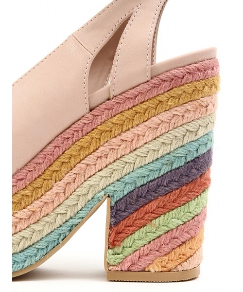 Honey Salon（ハニーサロン）の「レインボージュート（シューズ・レディース・ピンク/アイボリー/イエロー/ブラック・23cm/23.5cm/24cm/24.5cm）」の11枚目の写真