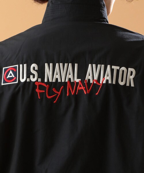 AVIREX（アヴィレックス）の「AVIREX ケーブ ジャケット/AVIREX CAVE JACKET（ジャケット/アウター・メンズ・OFF/WHITE/BLACK/RED/KHAKI/NAVY・M, L, XL, XXL）」の10枚目の写真