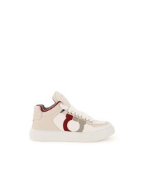 22SS 살바토레페레가모 미드탑 레더 스니커즈 0206850751367002OR